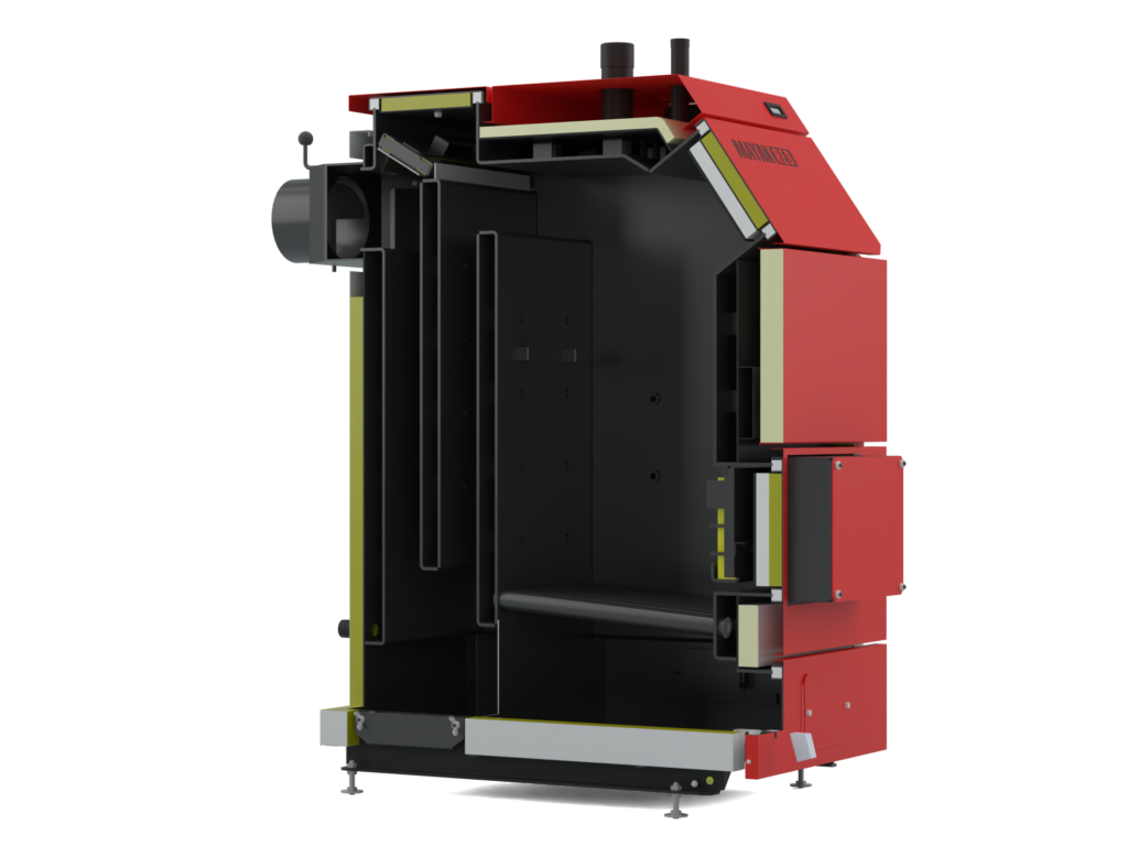 Котел МАЯК АОГВ КТР-25 розріз